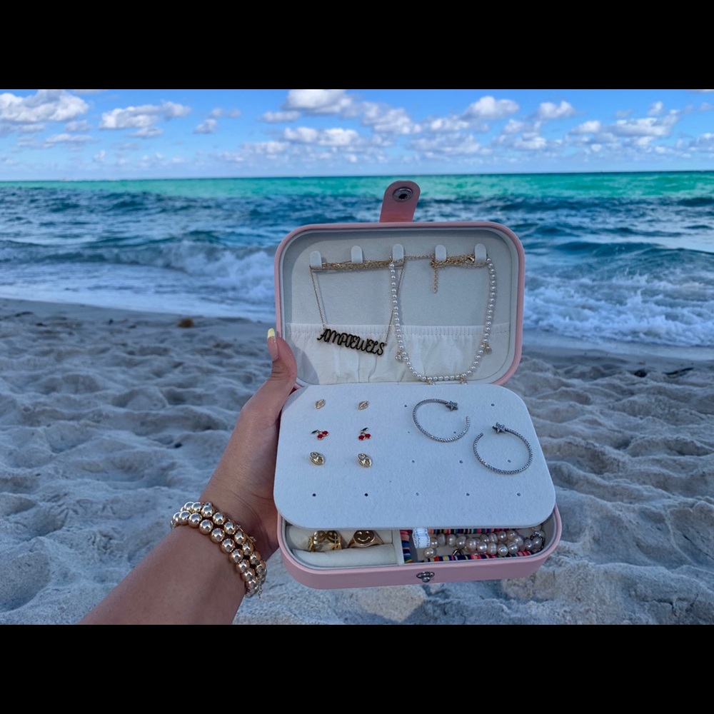 LARGE JEWELRY TRACEL CASE